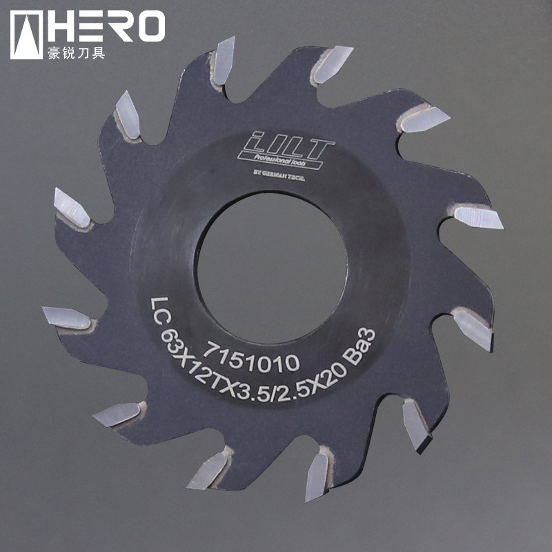 Optimum Cutting Geometry Grooving Saw Blade ATB Tooth Shape No Burrs