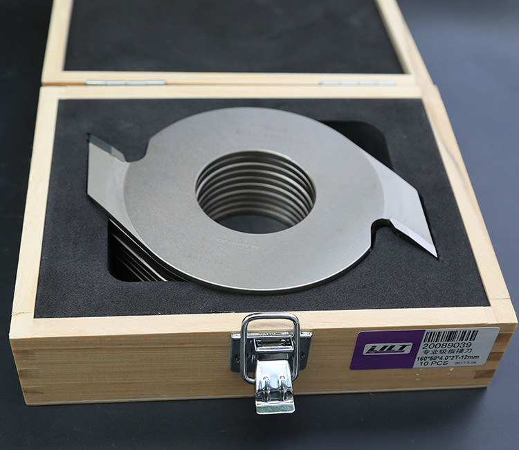 Longitudinal Finger Joint Shaper Cutter 4 Teeth Wood Panel Board Applied