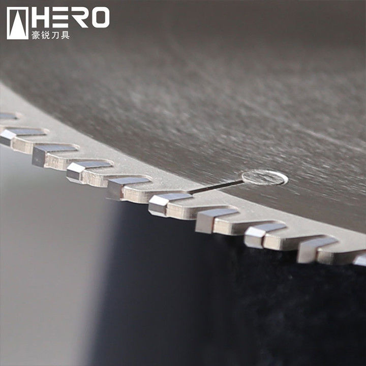 TCT Table Saw Blades , Fine Tooth Saw Blade 6 Lines High Bending Strength