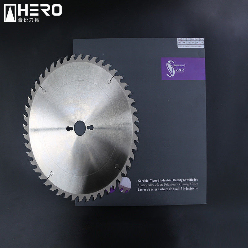 Cross Cutting Rip Saw Blade , Fine Cut Table Saw Blade Reinforcing Saw Body Structure