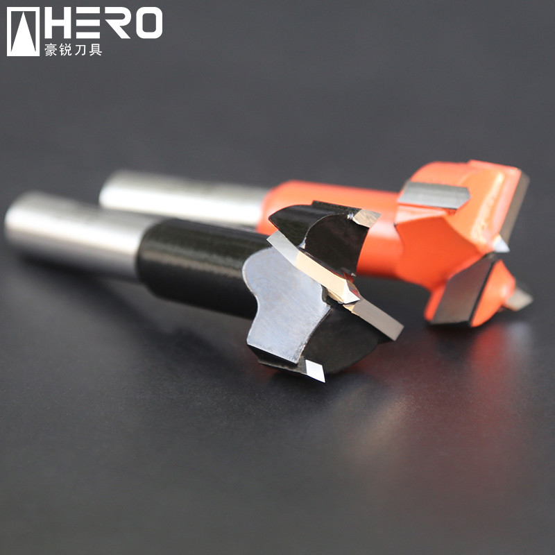 Sharp Door Hinge Cutting Tool , Hinge Cutter Drill Bit Easy Quick Chip