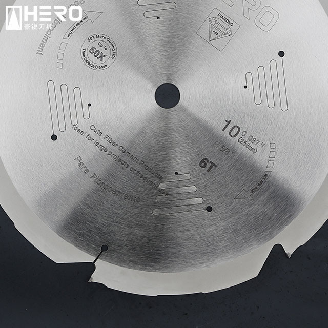 190mm 6T Hardie Board Saw Blade , Cement Blade For Circular Saw Durable