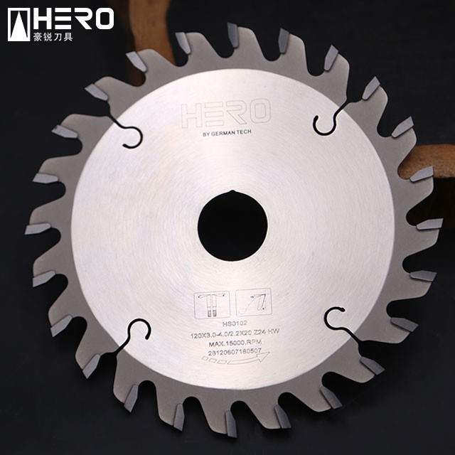 120mm 20mm Bore Scoring Saw Blade , Triple Chip Saw Blade Resonable