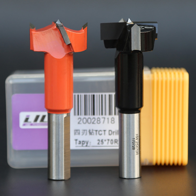 Sharp Door Hinge Cutting Tool , Hinge Cutter Drill Bit Easy Quick Chip