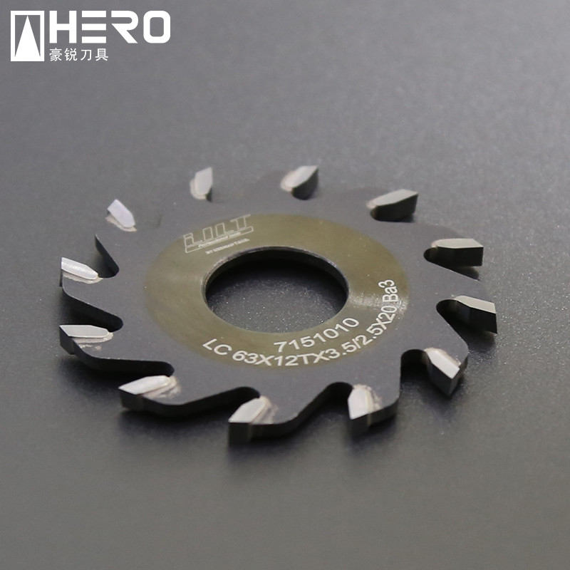 Solid Finished V Groove Table Saw Blade High Precision Improved Runout
