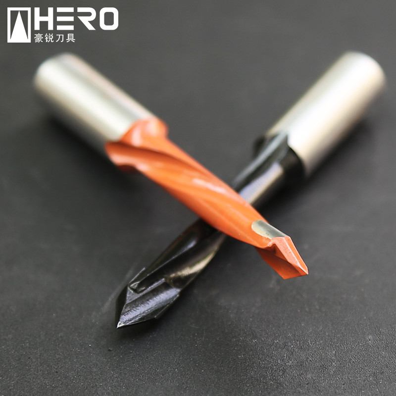 High Precision Wood Drill Bits , Hole Cutter Drill Bit Hex Straight