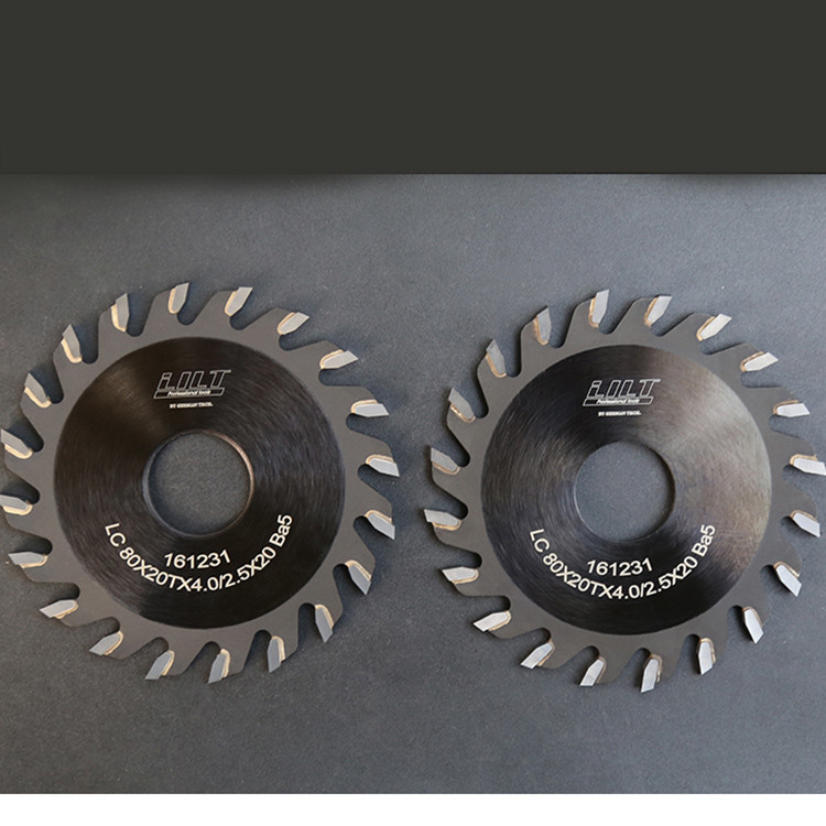 Chromium Coated Thin Kerf Saw Blade , Table Saw Router Blade Non