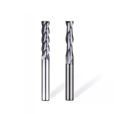 HRC45 Alloy Milling Cutters For Steel End Mill Oem AlTiN Coating